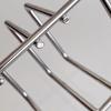 Double Compartment Stainless Steel Cutting Board Rack - Household Vegetable Board & Pot Cover Storage Holder
