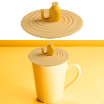 Silikonbecherdeckel Kaffeetasse Abdeckung Staubdicht Lebensmittelqualität Luftdicht Getränk