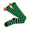 Women's Halloween Devil Over-the-Knee Cosplay Socks: European and American Striped Long Socks