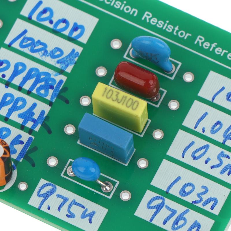 1Pc Precision Resistance Reference Resistor Capacitor Board Used With Ad584 Lm399 To Calibrate And Calibrate Multimeters