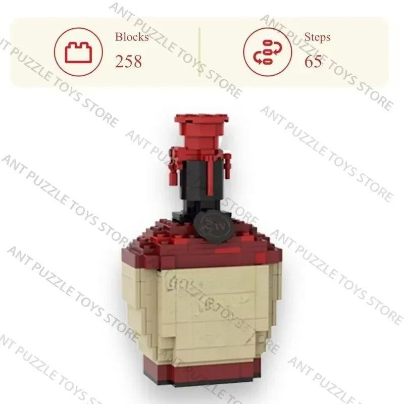 2026 Kreative Bausteine Spielzeug, Whiskyflasche, Weinflasche, Bauspielzeug zum Zusammenbauen, Puzzlespielzeug, Heimdekoration, Weihnachtsgeschenke