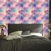 Watercolor Galaxy Wallpaper Violet, Purple, Coral and Blue 50x1000