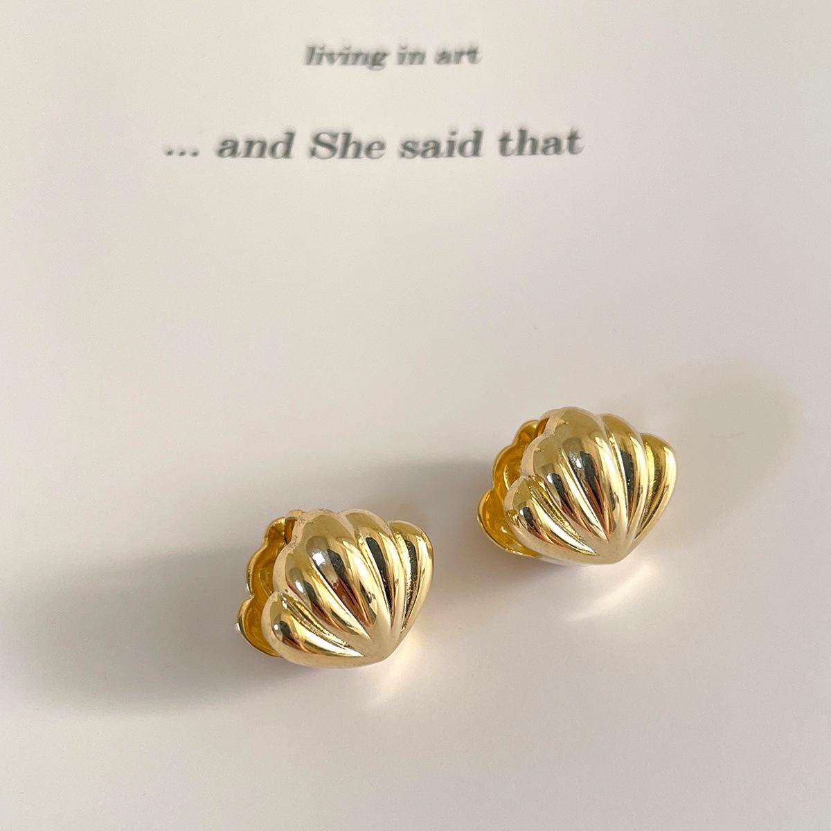 

925 Silver Needle Summer Beach Shell Earrings Women s Light Luxury Premium Sense Holiday Wind Earrings Niche Fashion Earrings New 925 silver needle