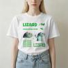Unisex Unisexs Tom Lizard Lizard Lizard Meme Animal T Shirt Hoppers Pure Cotton Clothing Unique Short Sleeve Tees Original TShirt