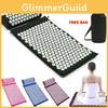 Tapis de Massage Base Acupression Yoga Oreiller Pointu Douleur Stress Courbatures Relaxation Corporelle