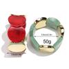 Mode Ronde Genaaide Acryl Elastische Armbanden voor Dames Heren Trendy Gemengde Kleur Hars Cirkel Kralen Brede Armband Sieraden Cadeau