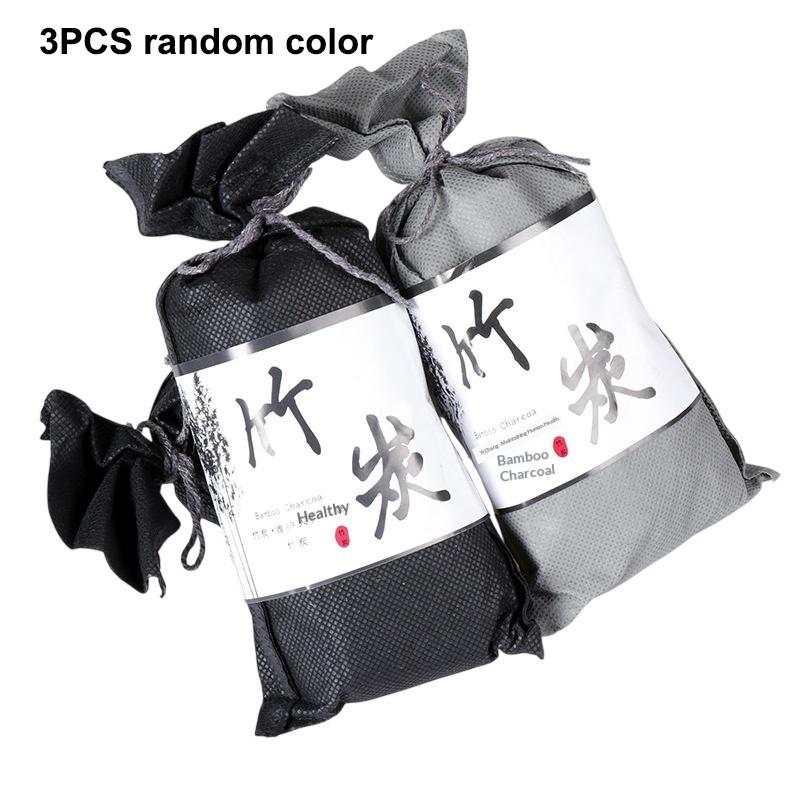100G Activated Bamboo Charcoal Bag Air Purifying Bag Charcoal Deodorant Odor Remover Bag Car Bedroom
