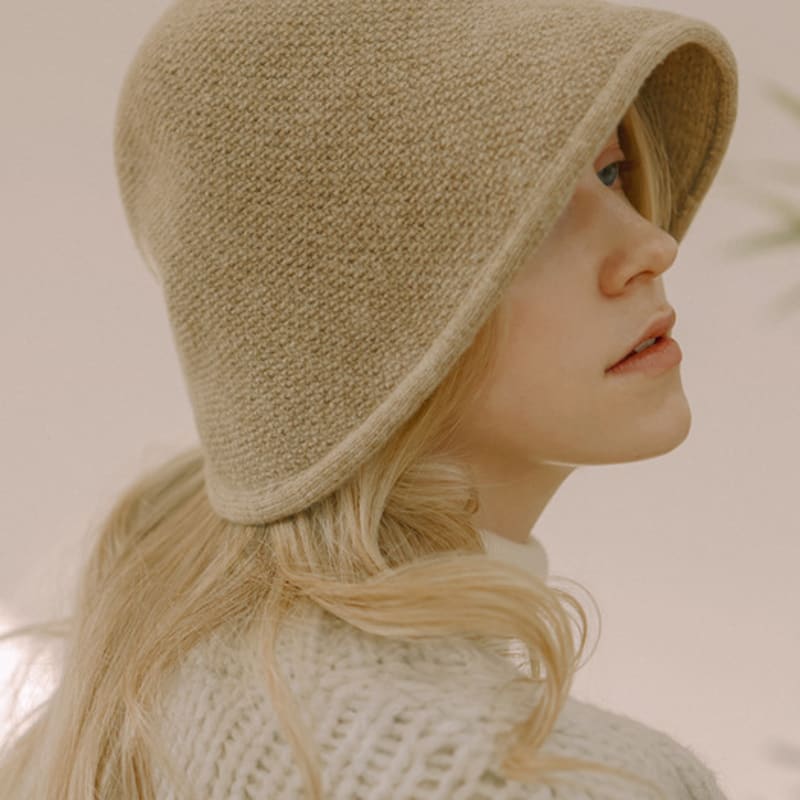 

meminn Эммонс вязаная шапка-боне 2 цвета 03_Emond (BK)