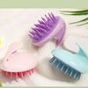 Gentle Shampoo Brush Hair Scalp Scrubber Head Massager for Hair Growth Shower Handheld Brush for Women Men Kids