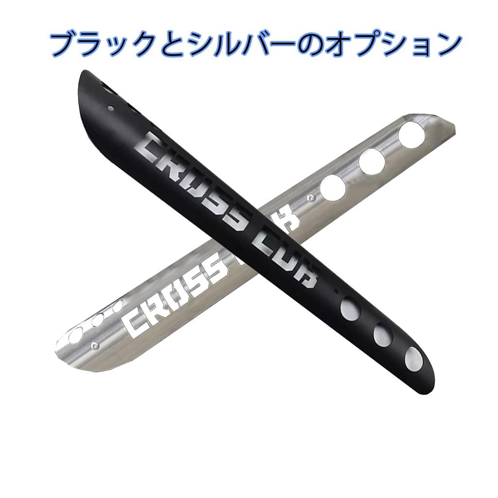 For Cross Cub modified exhaust burn prevention decorative stainless steel heat insulation Cross Cub CC50 motorcycle accessory CC110, outlet, cover,