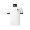 Męska koszulka polo tenisowa, odprowadzająca wilgoć, modna, casualowa, topy Lodowy Krem A11M633103FWT