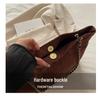 Women's Luxury Suede Diamond Chain Shoulder Bag, 2025 Trend, Large Capacity Tote