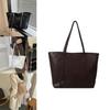 Trendy Fashionable Casual Large Capacity Tote Bag For Women Stylish Design In Black And Brown
