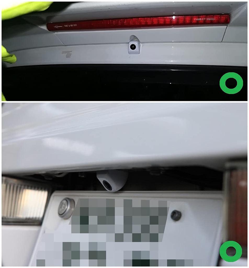 Monitor AHD 1 do podglądu wstecznego Szeroki Super Mocny Nocny Sygnał AHD i CVBS Z lub Bez Kamery z Przełączaniem Górnego i Dolnego Obrazu, Kamera, Megapiksel,