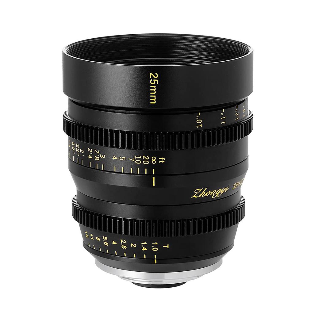 Zhongyi Optical Speedmaster Cinema 25mm for Micro Four Thirds T1.0