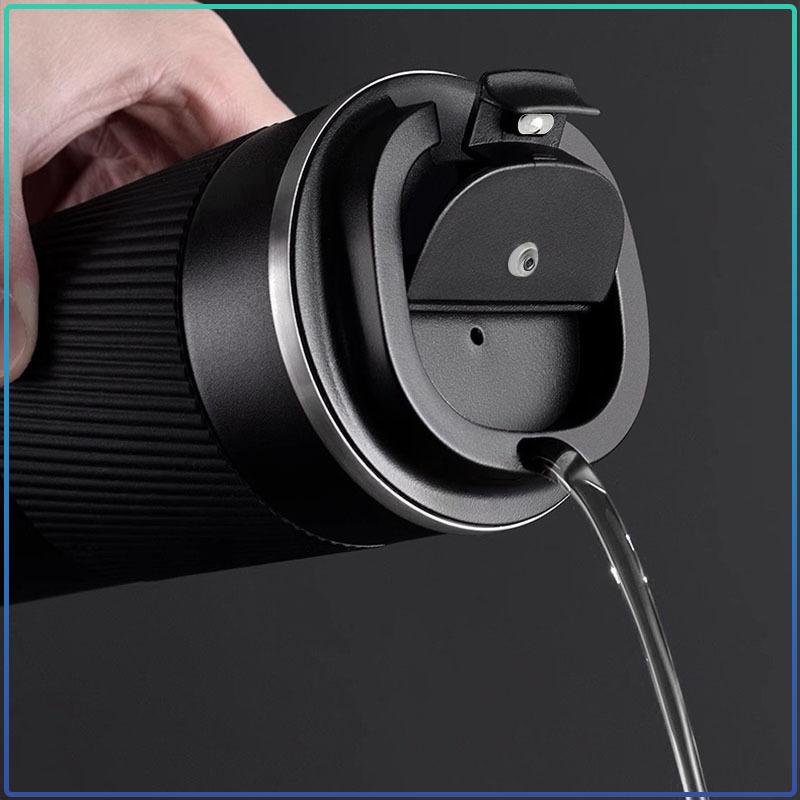 Tasse Thermos à Café en Acier Inoxydable 304 pour Voiture Anti-Fuite Antidérapante Pour Nissan juke leaf micra k12 note patrol qashqai j11 j10 tiida versa xtrail