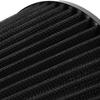 Black 3" Inlet High Flow Clamp-On Cold Air Intake Filter Cleaner 76Mm Cone Replacement Dry Air Filter