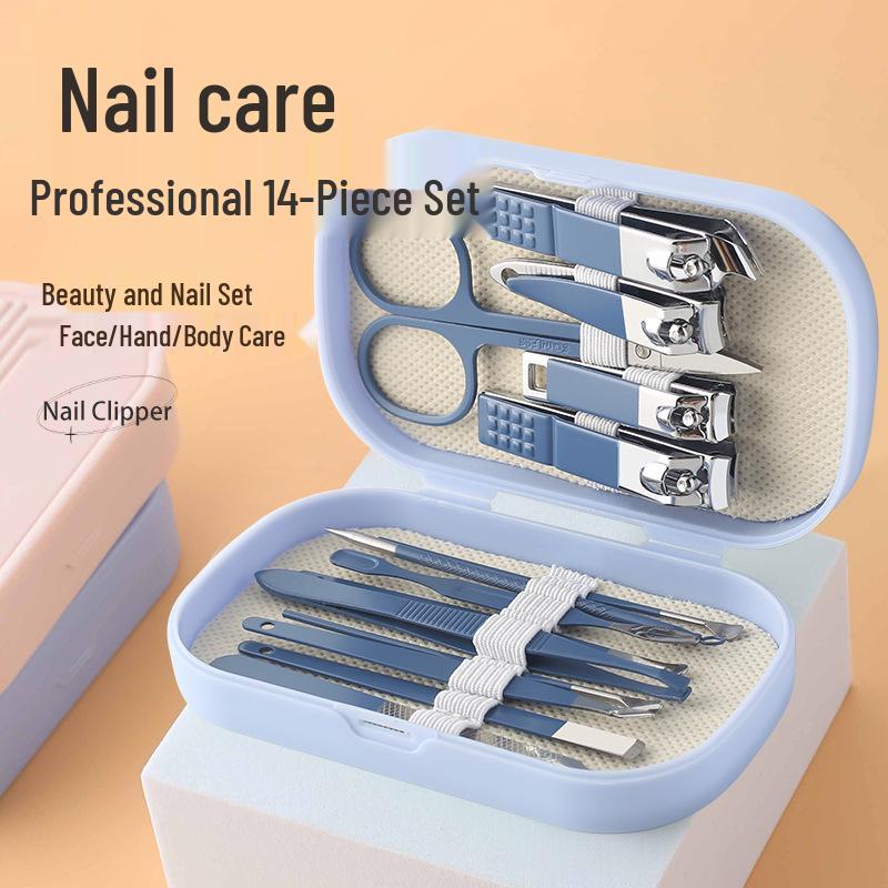 Stainless Steel Nail Clippers Manicure Set