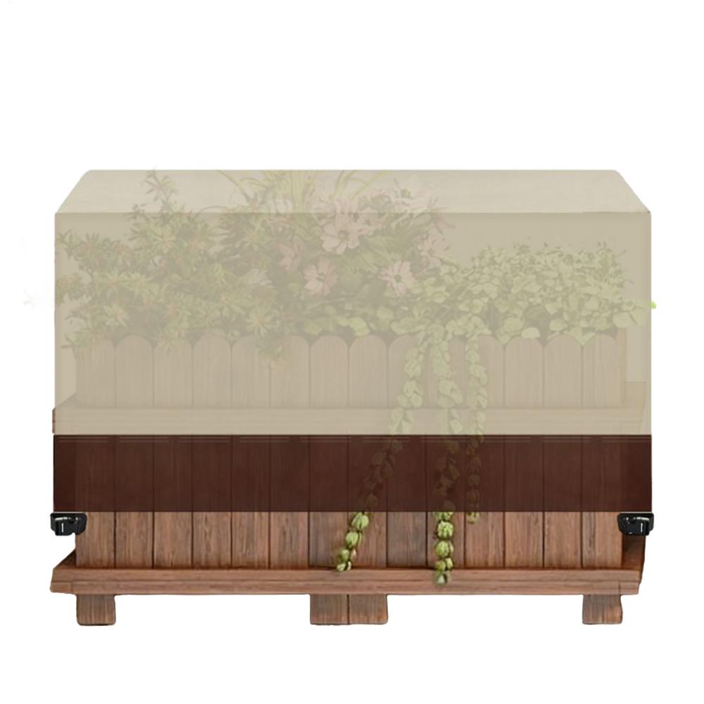 Raised Garden Bed Cover Cold Weather Frost Protecting Outdoor Plant Box Cover For Tomato Flowers Strawberry Blueberry Vegetables