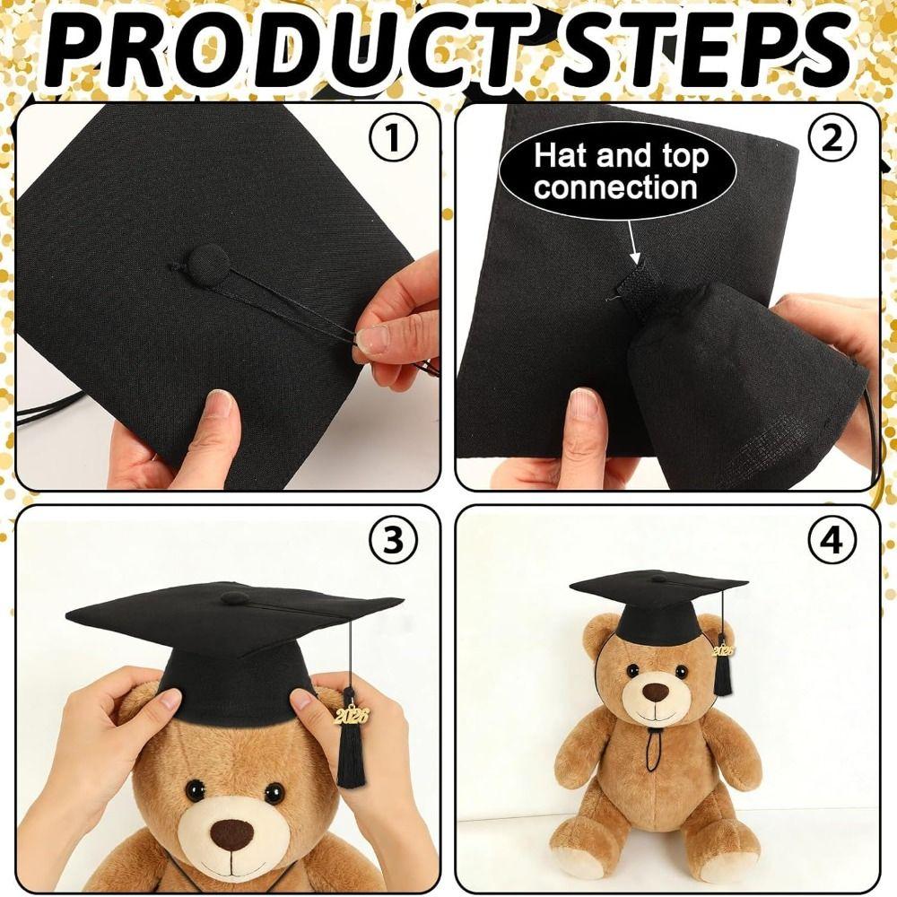 with 2026 Tassel Dog and Cats Graduation Hats Mini Graduation Cap Holiday Costume Accessories