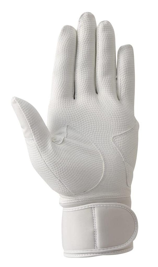 Schlaghandschuhe High School Baseball WT für beide Hände HI-GOLD SH-700W Handschuhe, Kompatibel, Weiß, L,