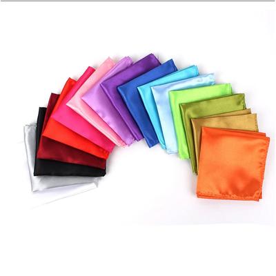 1PC Pocket Handkerchiefs Square Chest Scarf Polyester Party Jacquard Weave Fashion Accessories