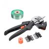 1PC Multifunction Grafting Scissor Fruit Tree Vaccination Tool Branch Cutter Grafting Tape Gardening Tools