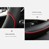 Car Steering Wheel Cover Microfiber Leather 38cm Non-Slip for Seat Tarraco Arona Ateca Ibiza Toledo Mii Leon Arosa Exeo ST FR
