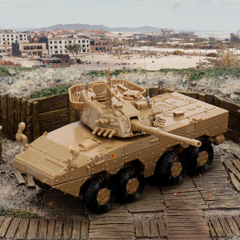 1/72 T-90MS T-14 Panzer Militärmodell ZTL11 gepanzertes Fahrzeug Puzzle Bauspielzeug für Erwachsene und Kinder