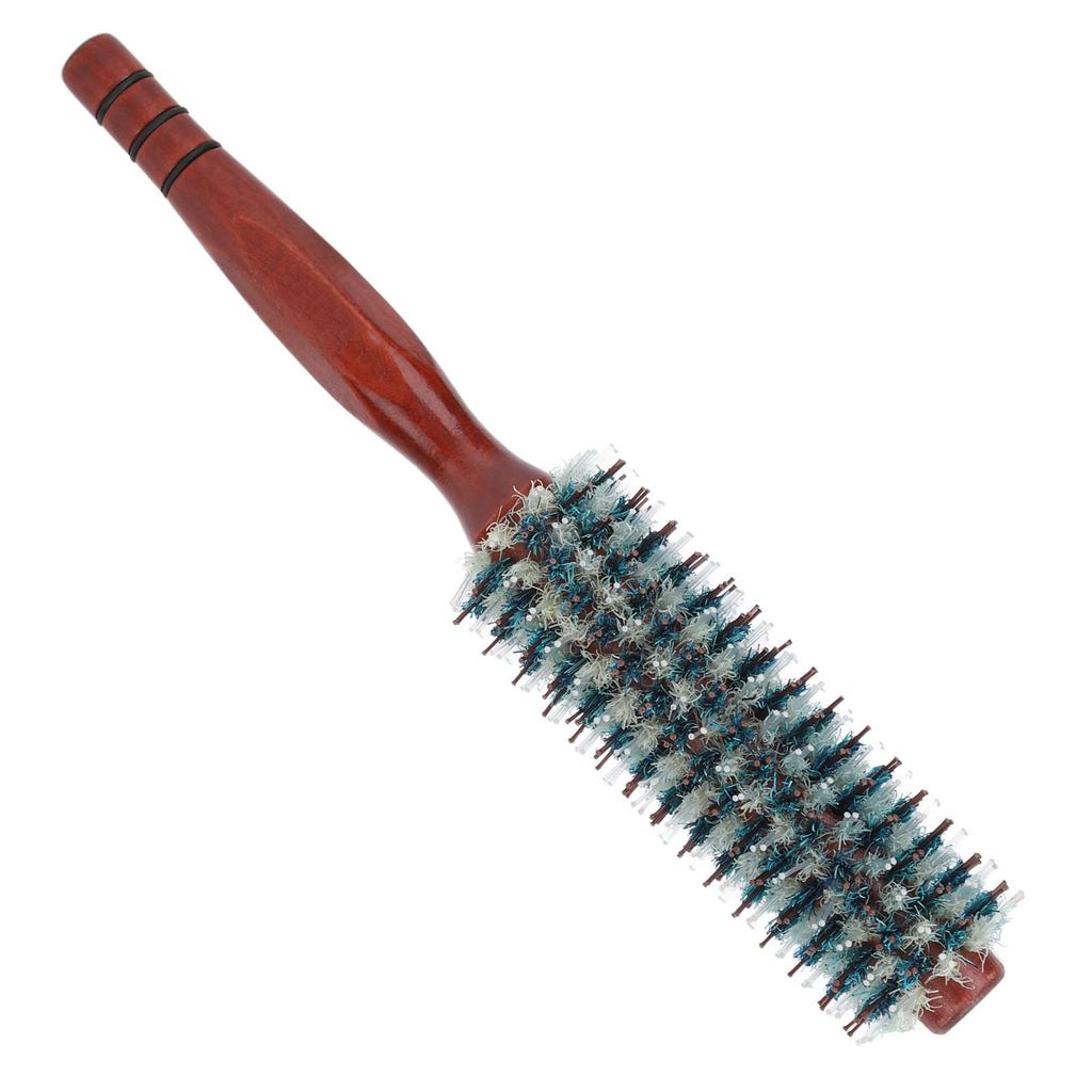 Runde Styling-Haarbürste Statisch   Hitzebeständig Weinborste   Rundbürste für Salon Zuhause