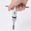 1Pcs M3-8 M5-12 Tap Wrench Male Thread Metric Plug T-Handle Ratchet Wrench Adjustable Extended Tap Screw Holder Hand Tool