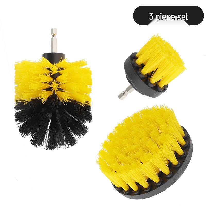 Набор щеток для электродрели для чистки плитки, швов и автомобиля – Без труднодоступных мест