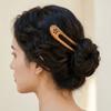 U Shaped Wooden Hair Sticks Handmade Wood Hairpins and Clips  Hair Accessories