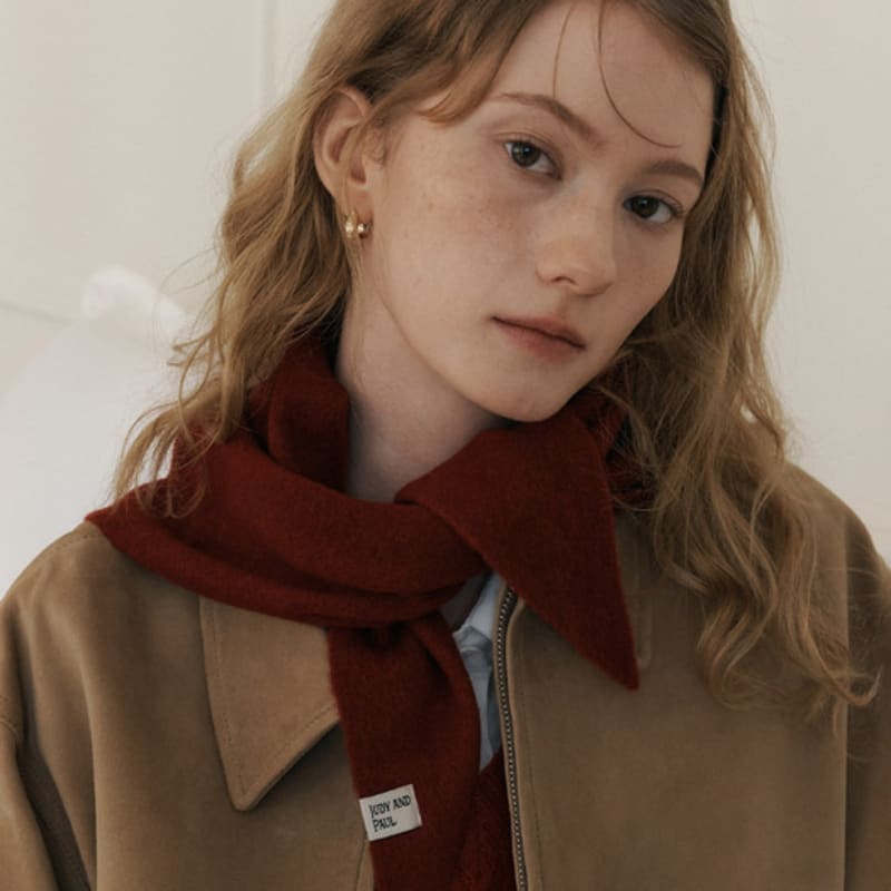 JUDY AND PAUL Earmuff Bonnet Hat Muffler (7 colors)