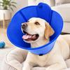 Pet Recovery Collar with Bounded Edges, Wearable Barrier for Care and After-Grooming Pet Recovery, Lick Proof Design