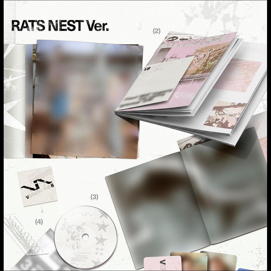 [SET] V8 (SEVENTEEN) [V8] 1st Mini Album + Free Gift