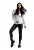 Elegant, Embroidered Lace Blouse for Women, Long Sleeves, White