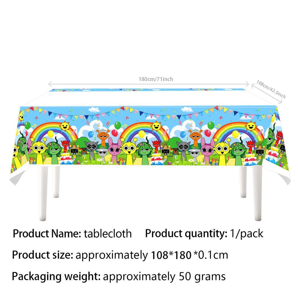 Rhythm Box Birthday Party Set: Kids' Theme Plates, Napkins, Banner, Flags
