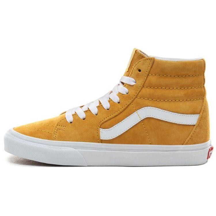 Vans Sk8 High Top Skate Shoes Unisex Sneakers Yellow VN0A4BV6V77