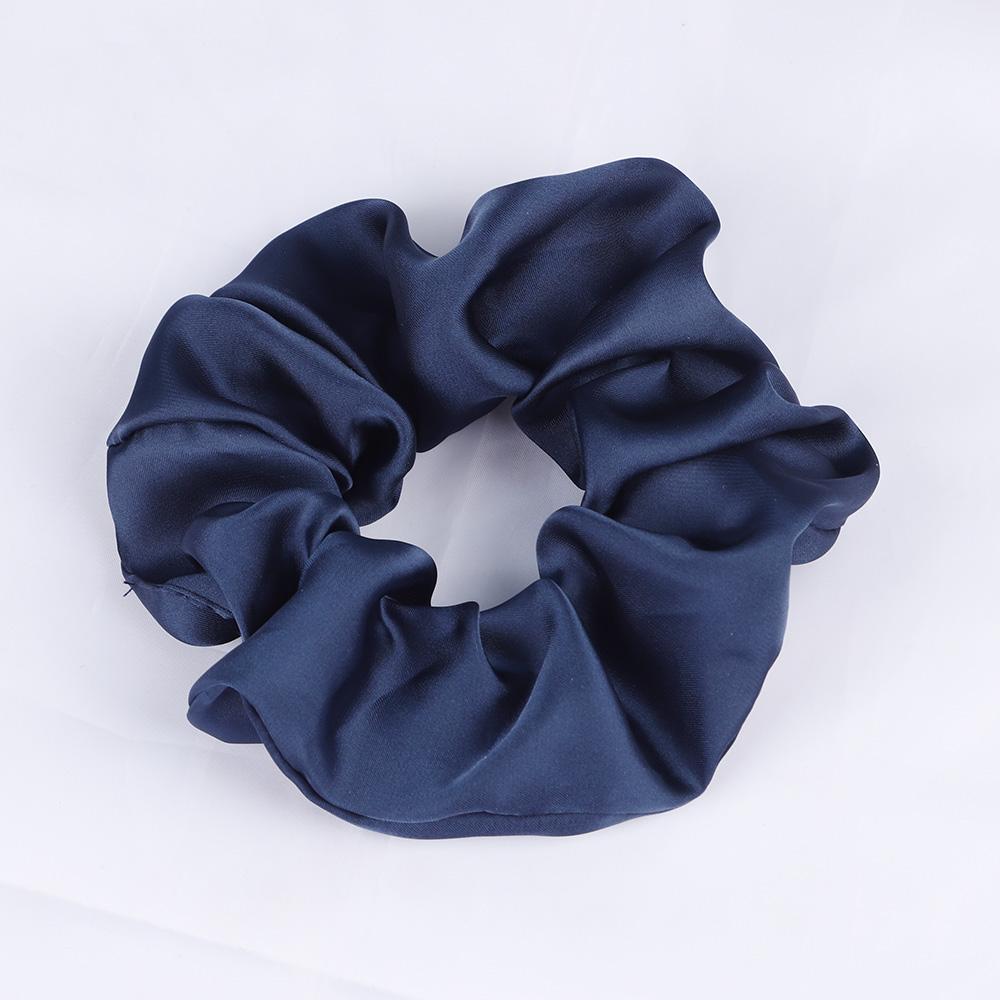 Silk Satin Scrunchies Elastic Hair Bands Women Girls Ponytail Holder Hair Ties Headbands High Quality Hair Accessories Fashion