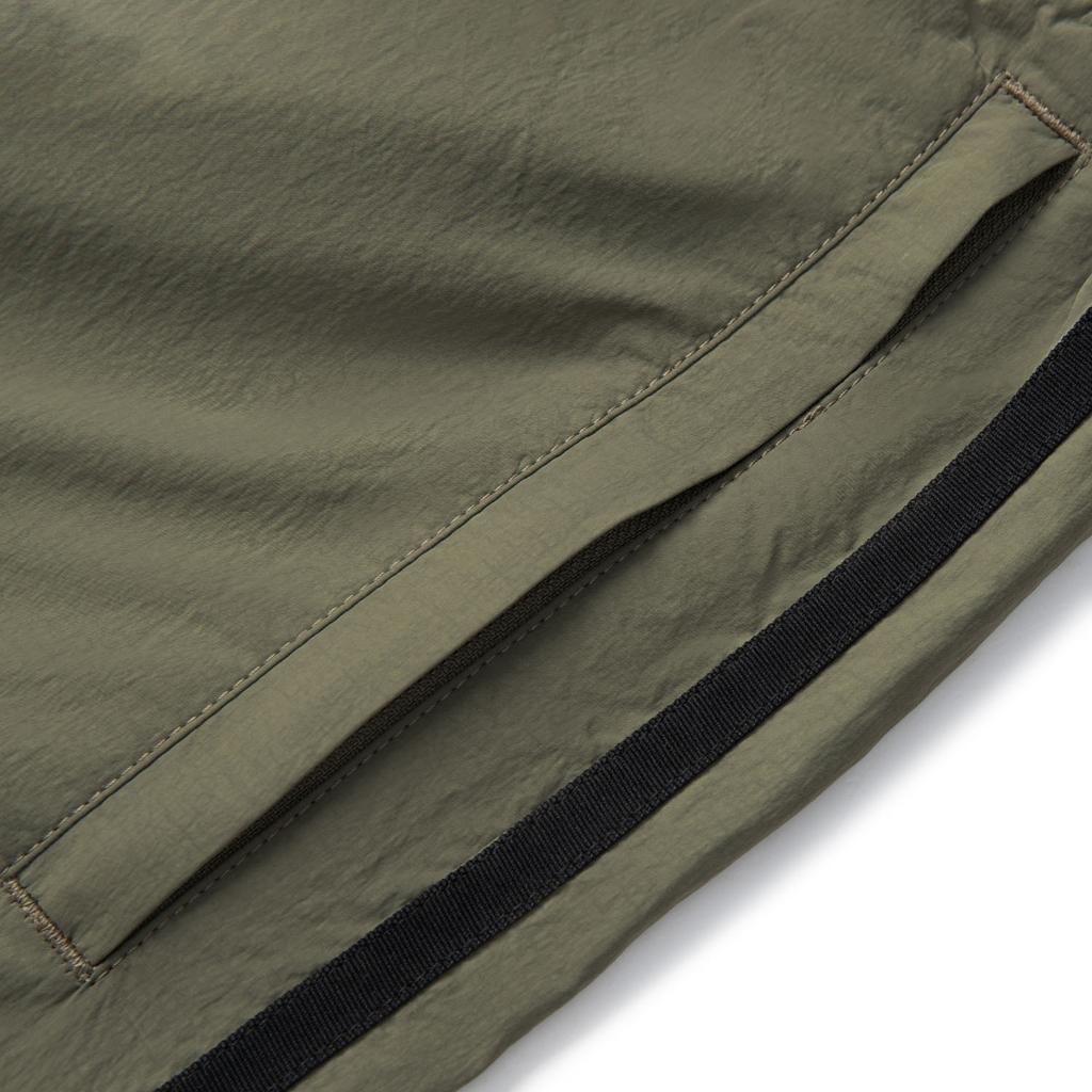 Li-Ning Sports Lifestyle Series Color Block Mid-Rise Comfortable Breathable Versatile Straight Leg Casual Pants Men Bottoms Tea-Green AYKV479-4