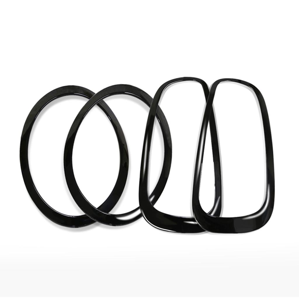 Upper Bumper Hood Grille Grill Frame Trim Front Rear Lamp Light Cover Headlight Bezels For Mini Cooper S F55 F56 F57 2014-2021