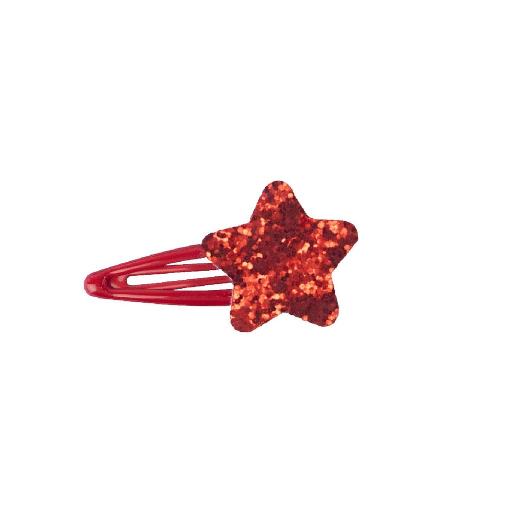 Candy Color Heart & Star Cartoon Bang Hair Clips for Kids