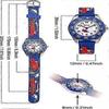 Children's Watch, Children's Wrist Watch, Boys and Girls, 30M Waterproof Analog Quartz Watch, 3D Cute Cartoon Watch, Children's Digital Watch