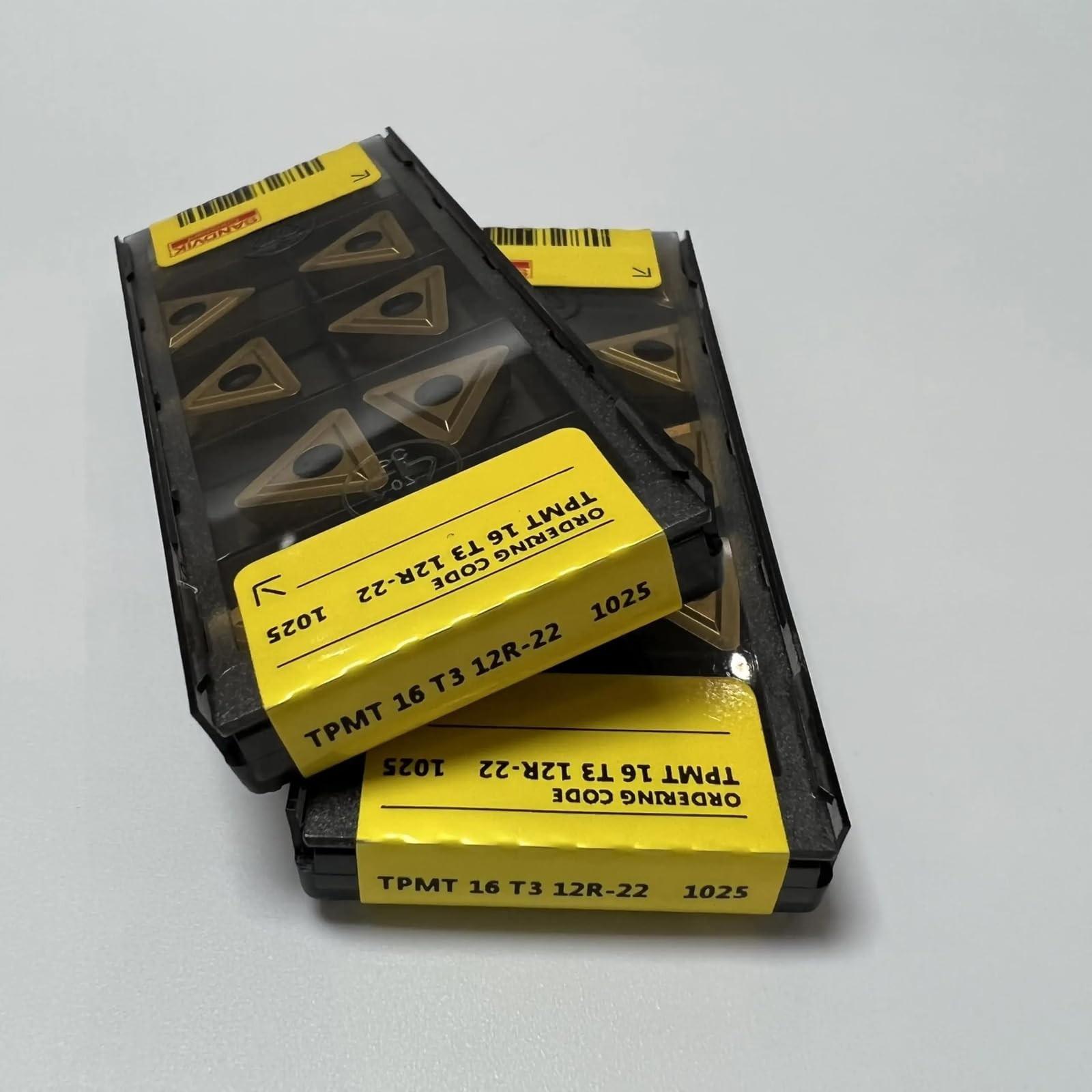 

Original Sandvik / TPMT16T312R-22 1025 / CNC lathe carbide blade 10 PCS