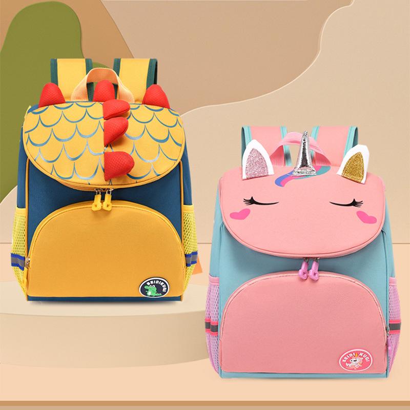 Children's schoolbag new cartoon unicorn backpack kindergarten baby cute little backpack