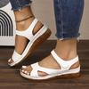 Women Sandals 2025 New Summer Beach Sandals Women Heels Sandalias Casual Wedges Footwear Summer Shoes Soft Heeled Sandals Woman