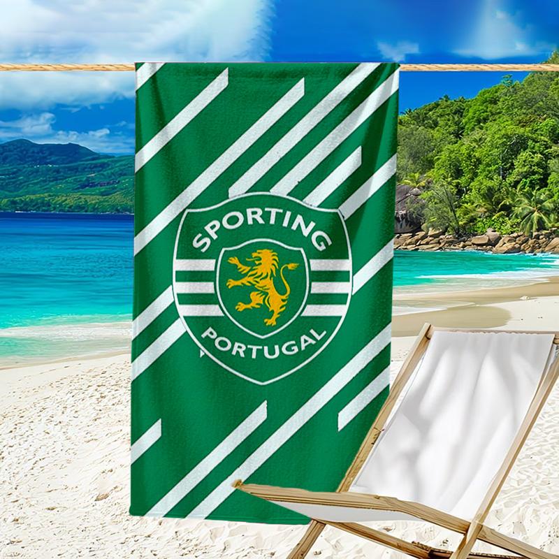 Sporting Cp Wappen Emblem Mikrofaser Strandtuch, Leicht Und Schnelltrocknend, für Sommerreisen, Strand-Essential, Schwimmbad Outdoor