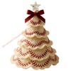 Handmade Crochet Christmas Tree Set For Home Decoration With Step-by-Step Tutorial Instruction Crochet Hook and Yarn