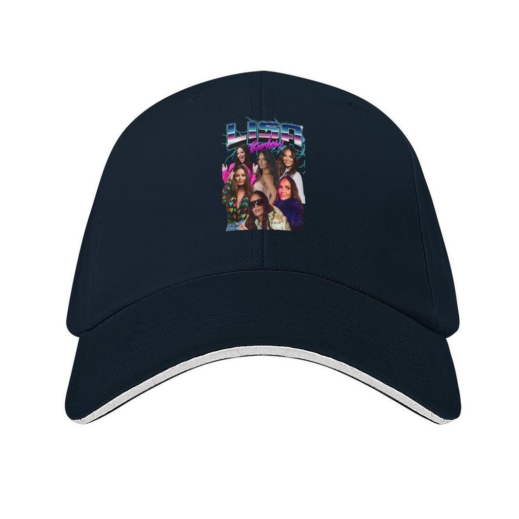 Lisa Barlow Vintage 90s RHOSLC Baseball Cap Anime Hat Thermal Visor Fishing cap Sunscreen Women's Beach Men's